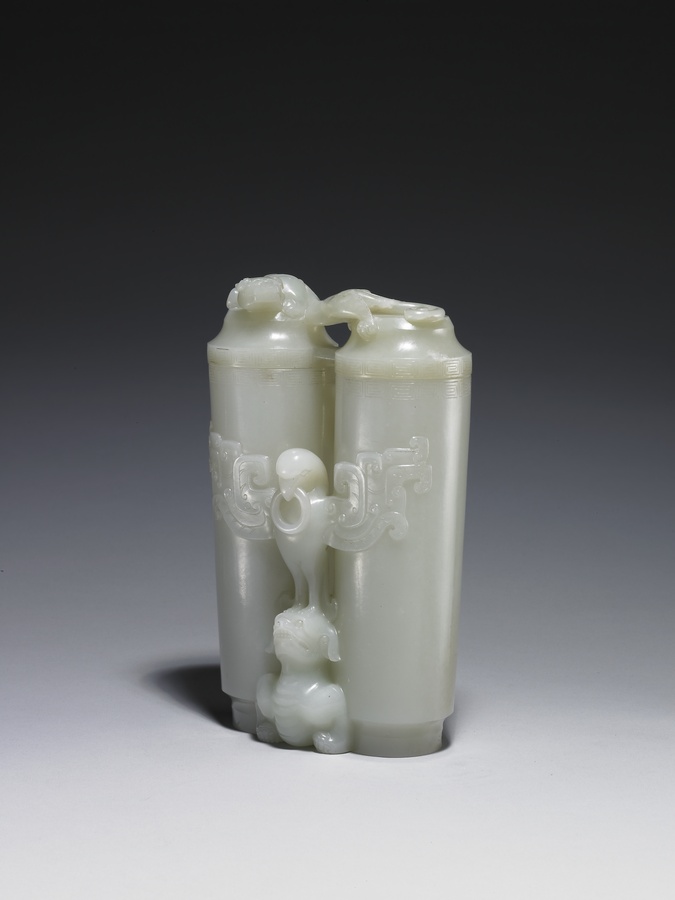 清代玉器（一）_台北故宫博物院藏历代玉石器_馆藏古玉高清图片