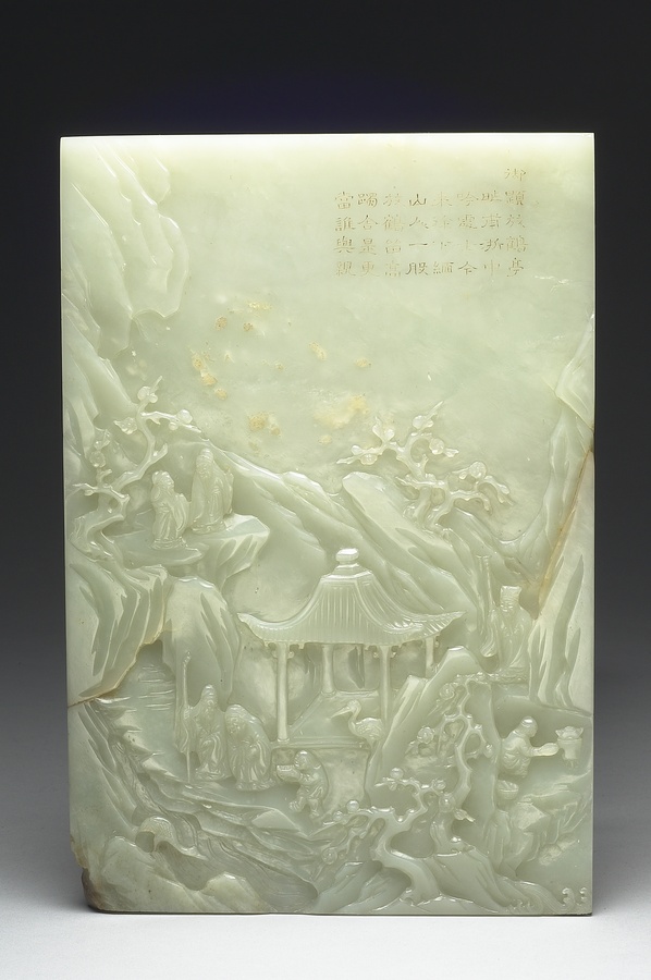 清代玉器（一）_台北故宫博物院藏历代玉石器_馆藏古玉高清图片