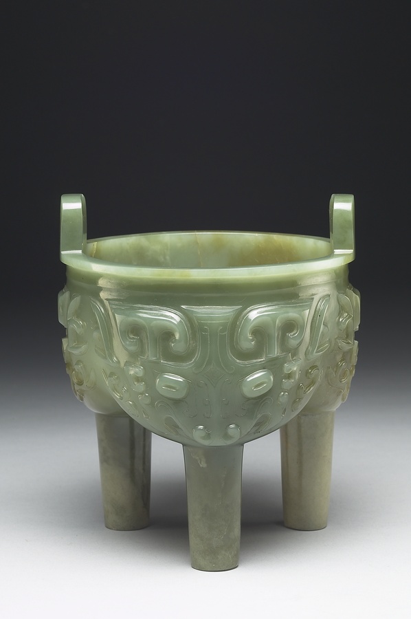 清代玉器（一）_台北故宫博物院藏历代玉石器_馆藏古玉高清图片