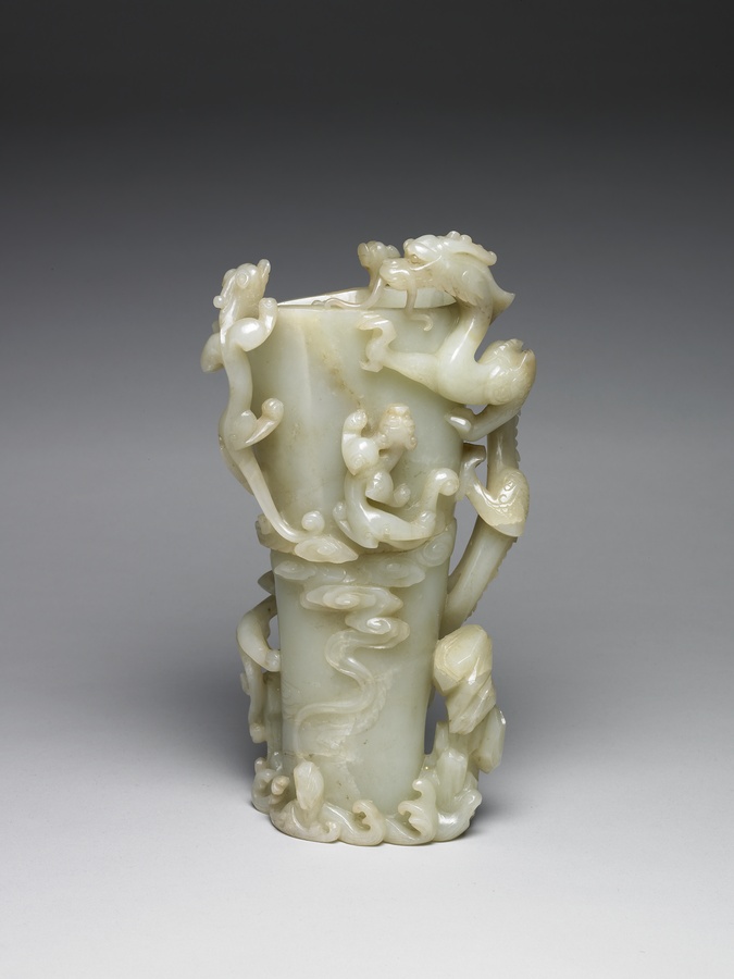 清代玉器（一）_台北故宫博物院藏历代玉石器_馆藏古玉高清图片