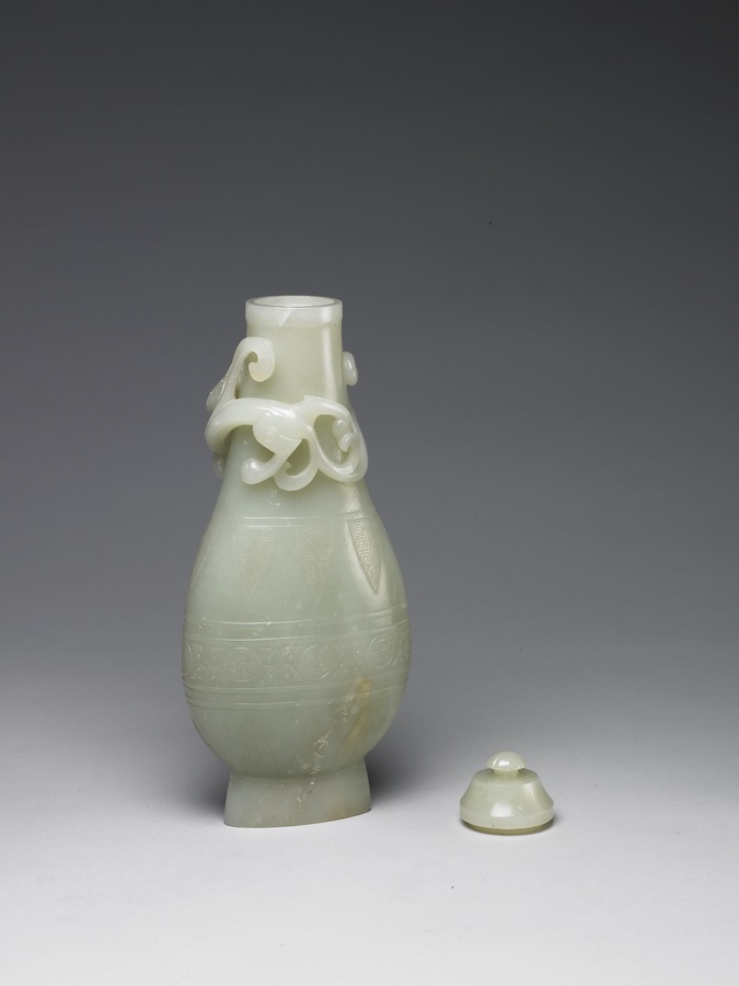 清代玉器（二）_台北故宫博物院藏历代玉石器_馆藏古玉高清图片