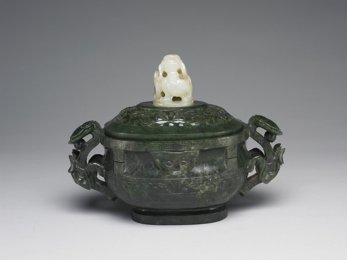 清代玉器（二）_台北故宫博物院藏历代玉石器_馆藏古玉高清图片