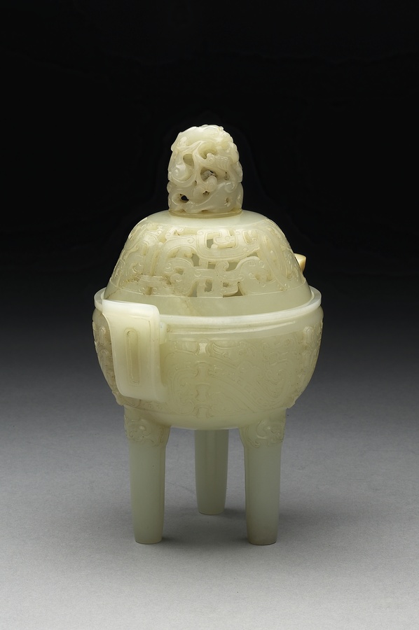 清代玉器（二）_台北故宫博物院藏历代玉石器_馆藏古玉高清图片