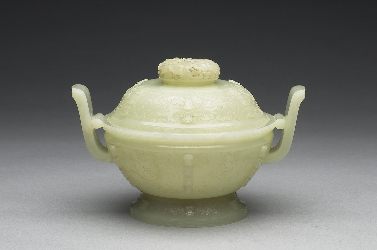 清代玉器（二）_台北故宫博物院藏历代玉石器_馆藏古玉高清图片