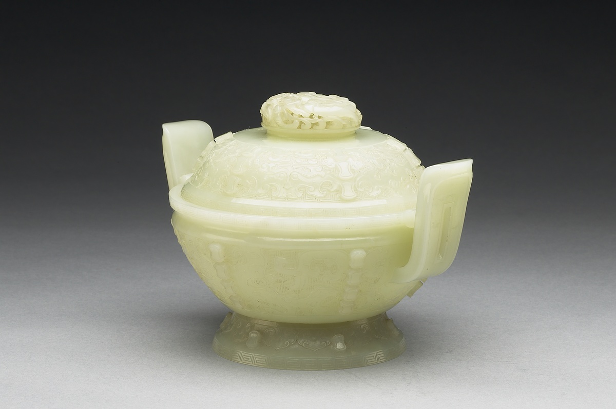 清代玉器（二）_台北故宫博物院藏历代玉石器_馆藏古玉高清图片