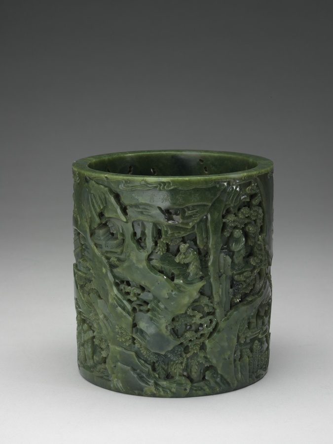 清代玉器（二）_台北故宫博物院藏历代玉石器_馆藏古玉高清图片