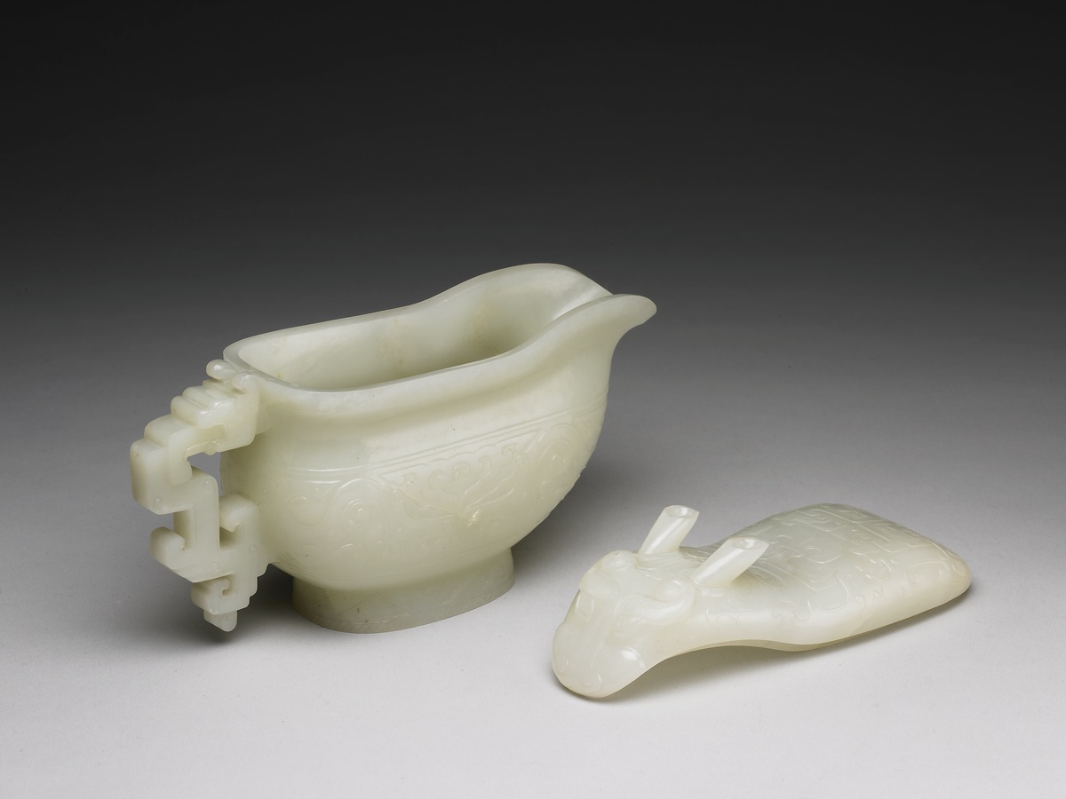 清代玉器（二）_台北故宫博物院藏历代玉石器_馆藏古玉高清图片