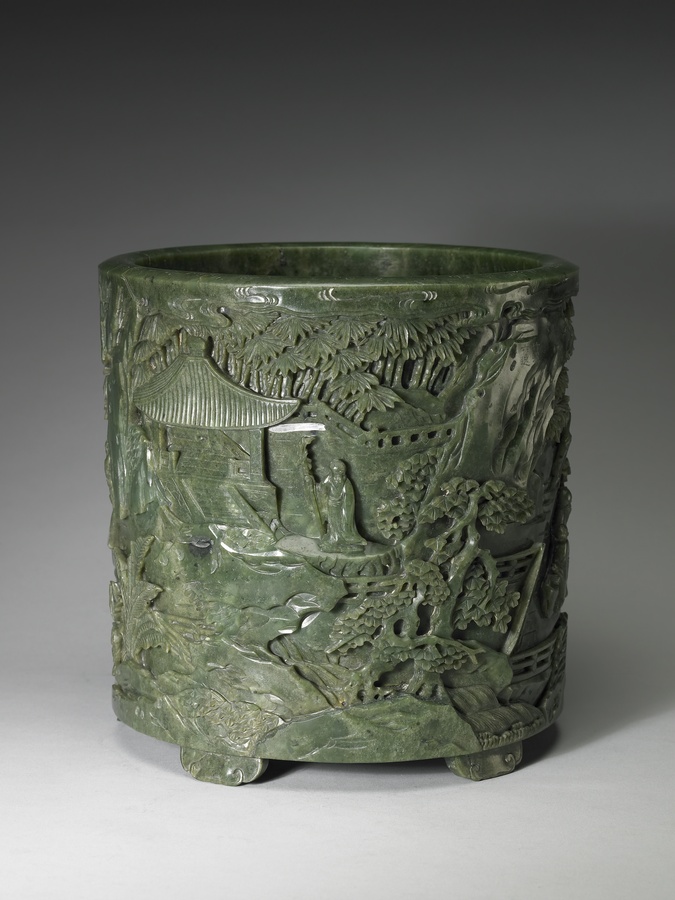 清代玉器（二）_台北故宫博物院藏历代玉石器_馆藏古玉高清图片