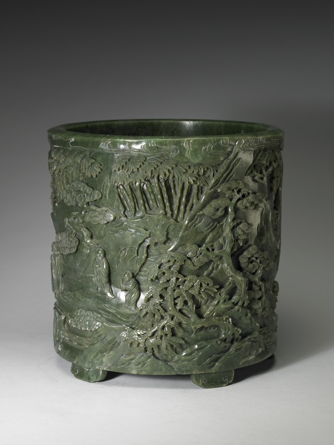 清代玉器（二）_台北故宫博物院藏历代玉石器_馆藏古玉高清图片