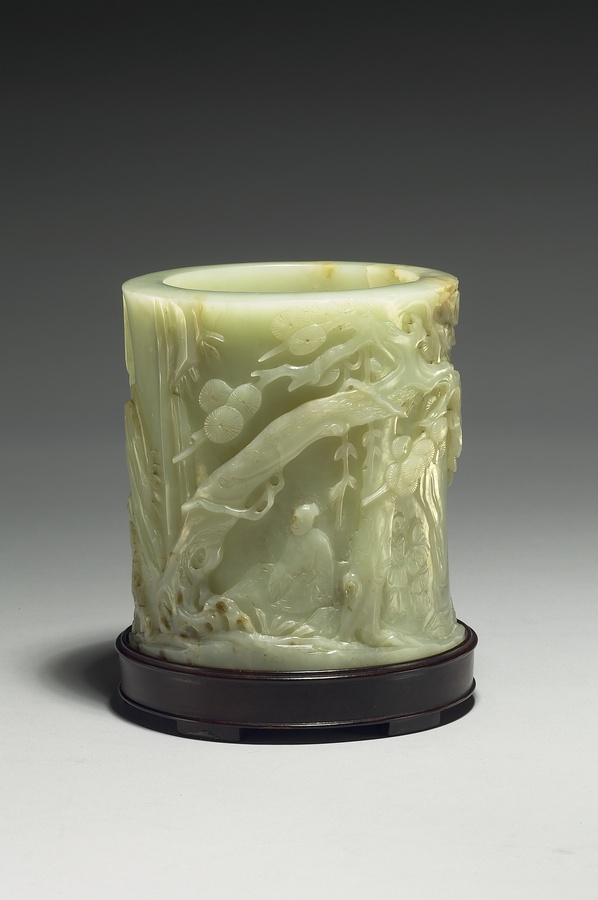 清代玉器（二）_台北故宫博物院藏历代玉石器_馆藏古玉高清图片