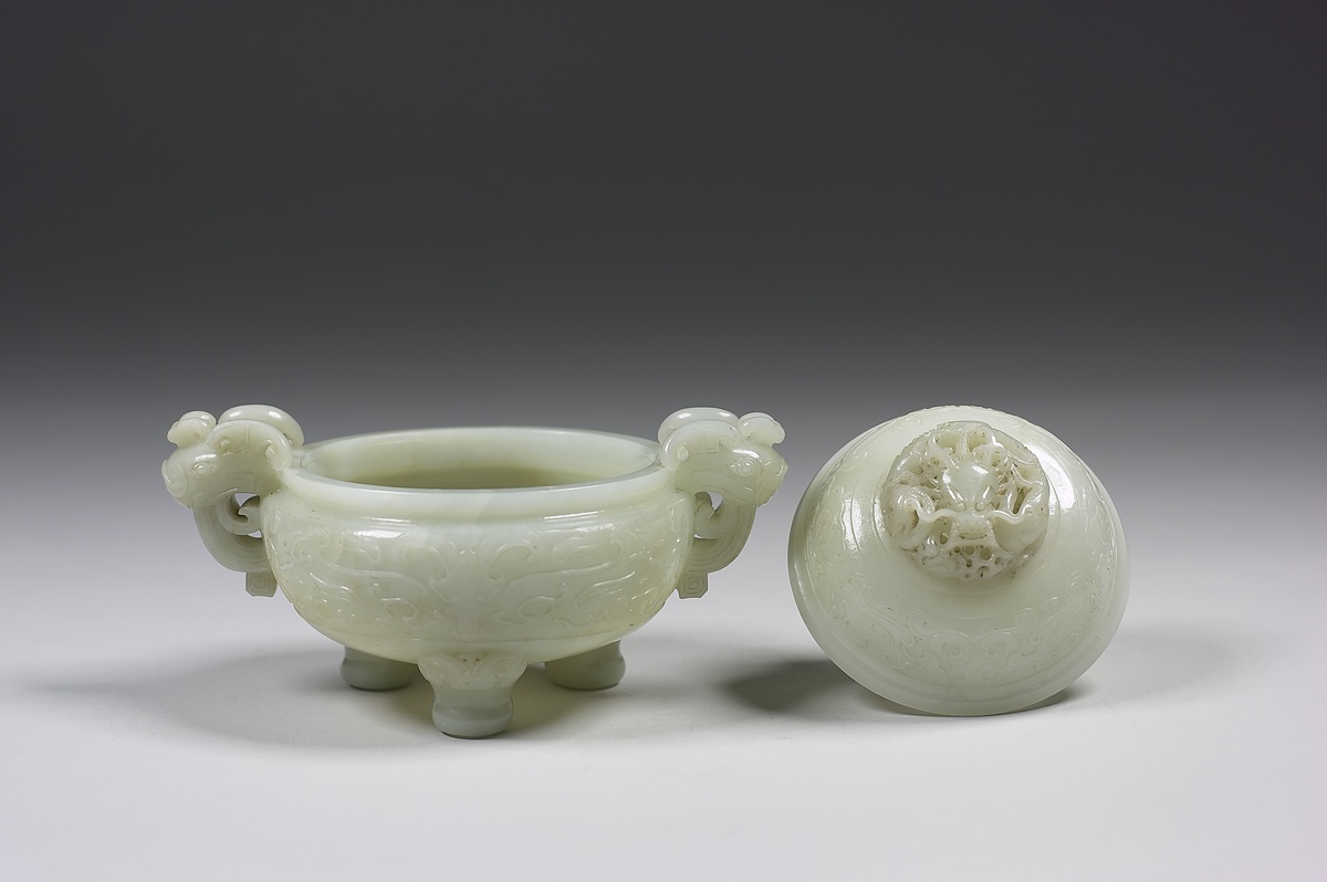 清代玉器（三）_台北故宫博物院藏历代玉石器_馆藏古玉高清图片
